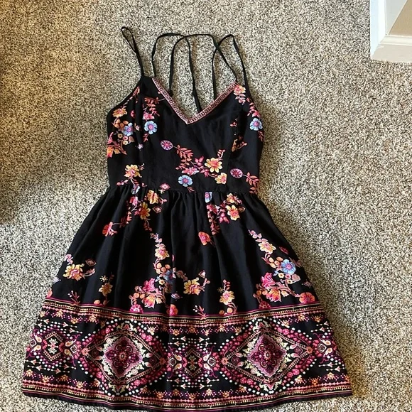 Xhilaration Dresses Xhilaration Blackpink Floral Mini Dress